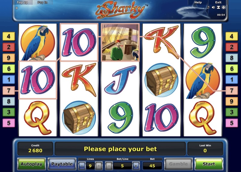 Игровой автомат «Sharky» на официальном сайте казино Вулкан Чемпион