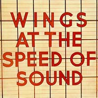 Альбом "Wings At The Speed Of Sound" - лицевая сторона диска
