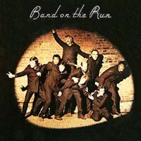 Альбом "Band On The Run" - лицевая сторона диска
