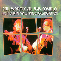 Альбом "Paul McCartney and Elvis Costello Collaboration" - лицевая сторона обложки